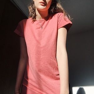 Oversized Salmon T-shirt size XS